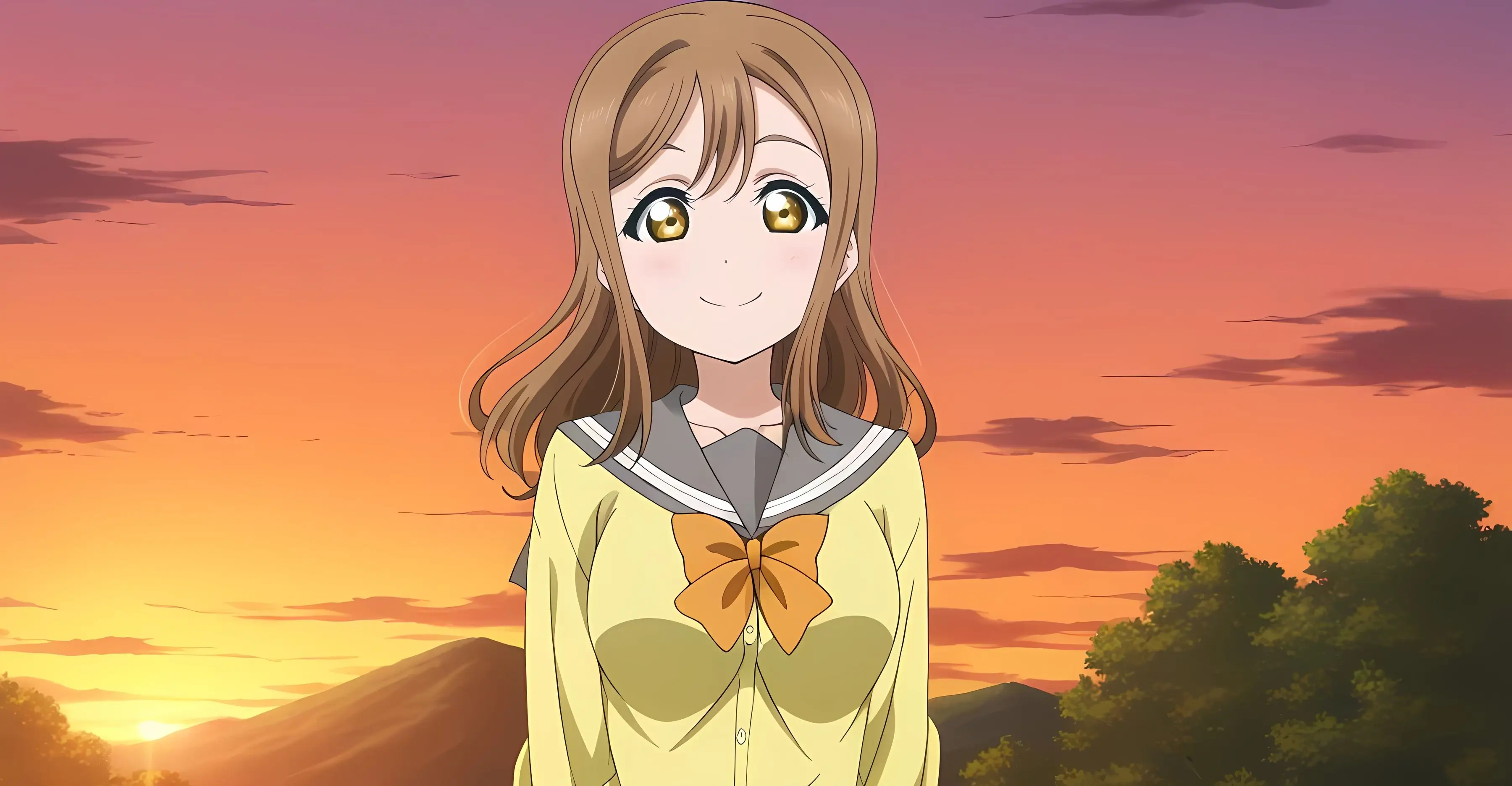 Hanamaru Kunikida's AI chat banner