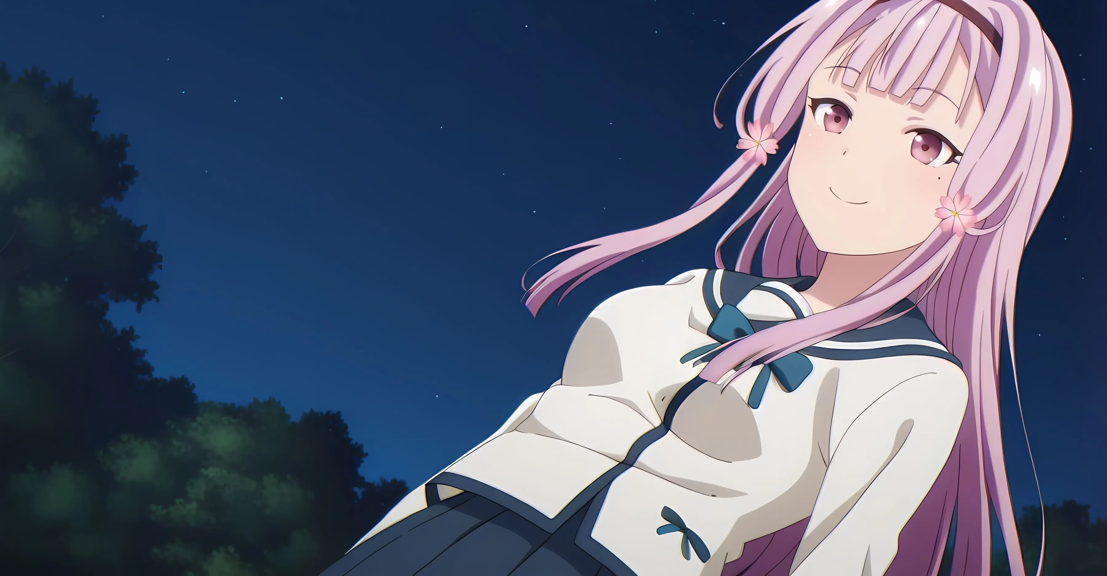 Sakura Akino's AI chat banner