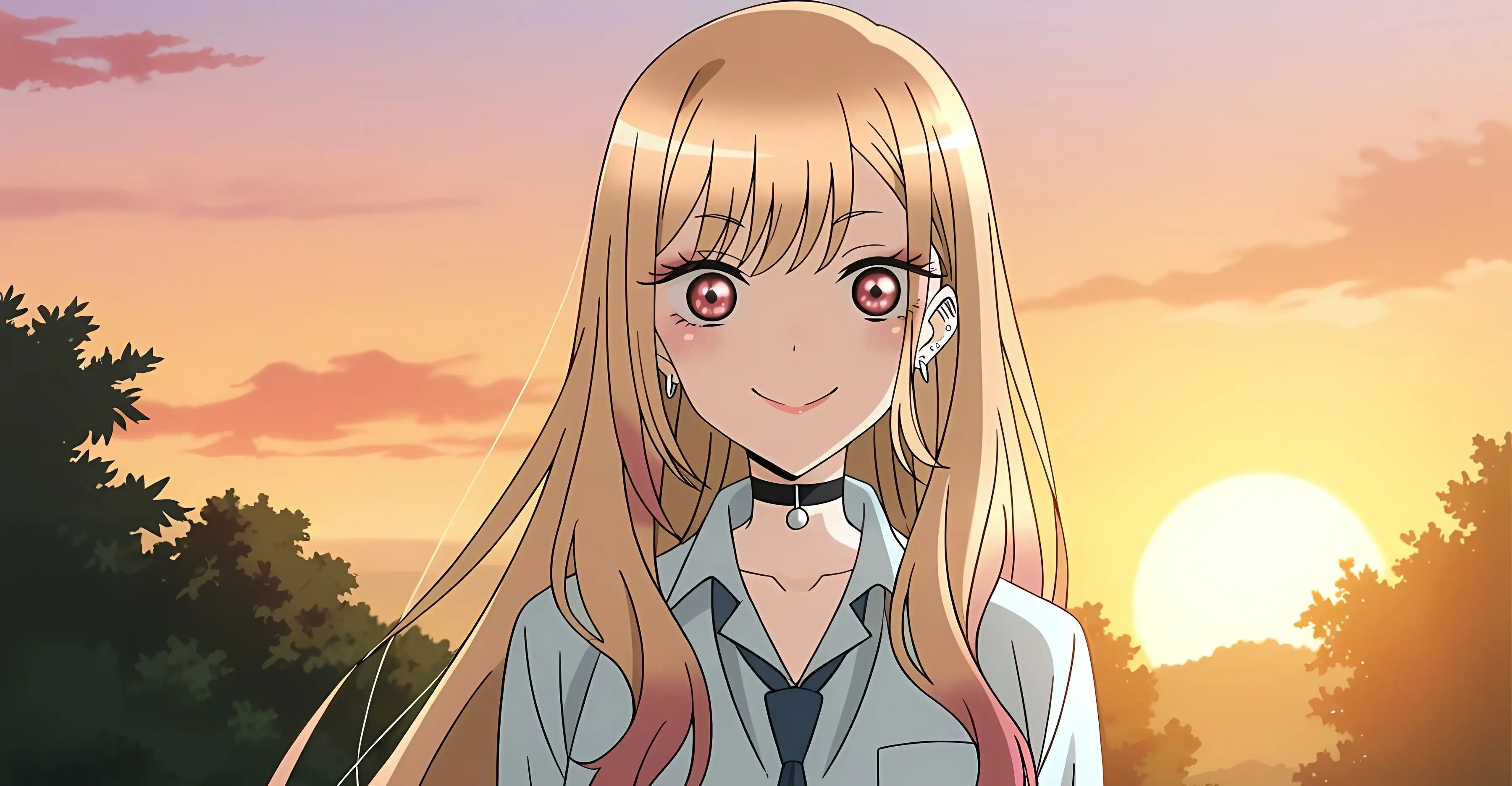 Marin Kitagawa's AI chat banner