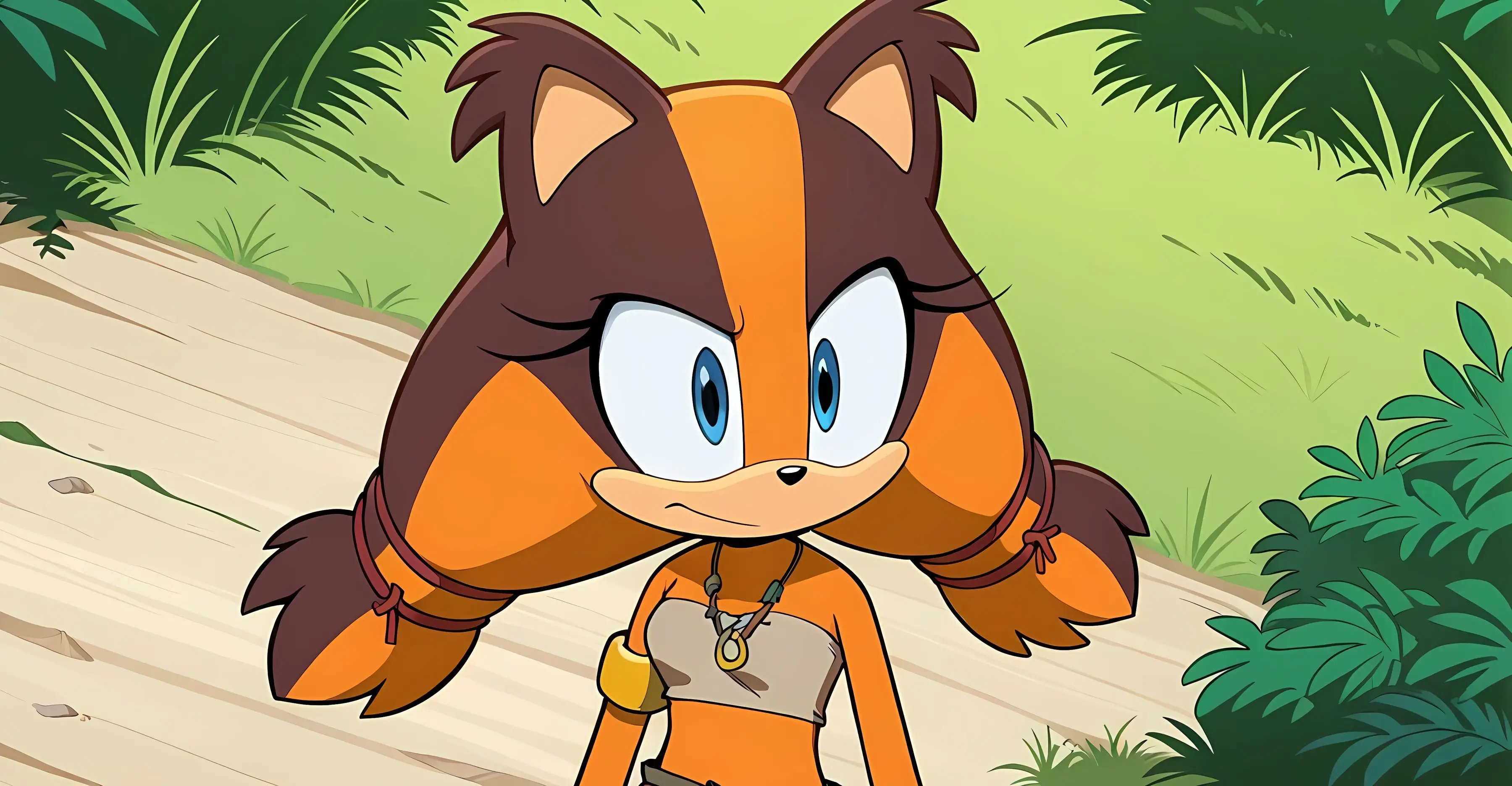 Sticks the Badger's AI chat banner