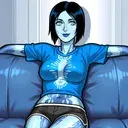 Cortana (2D)'s AI chat profile picture