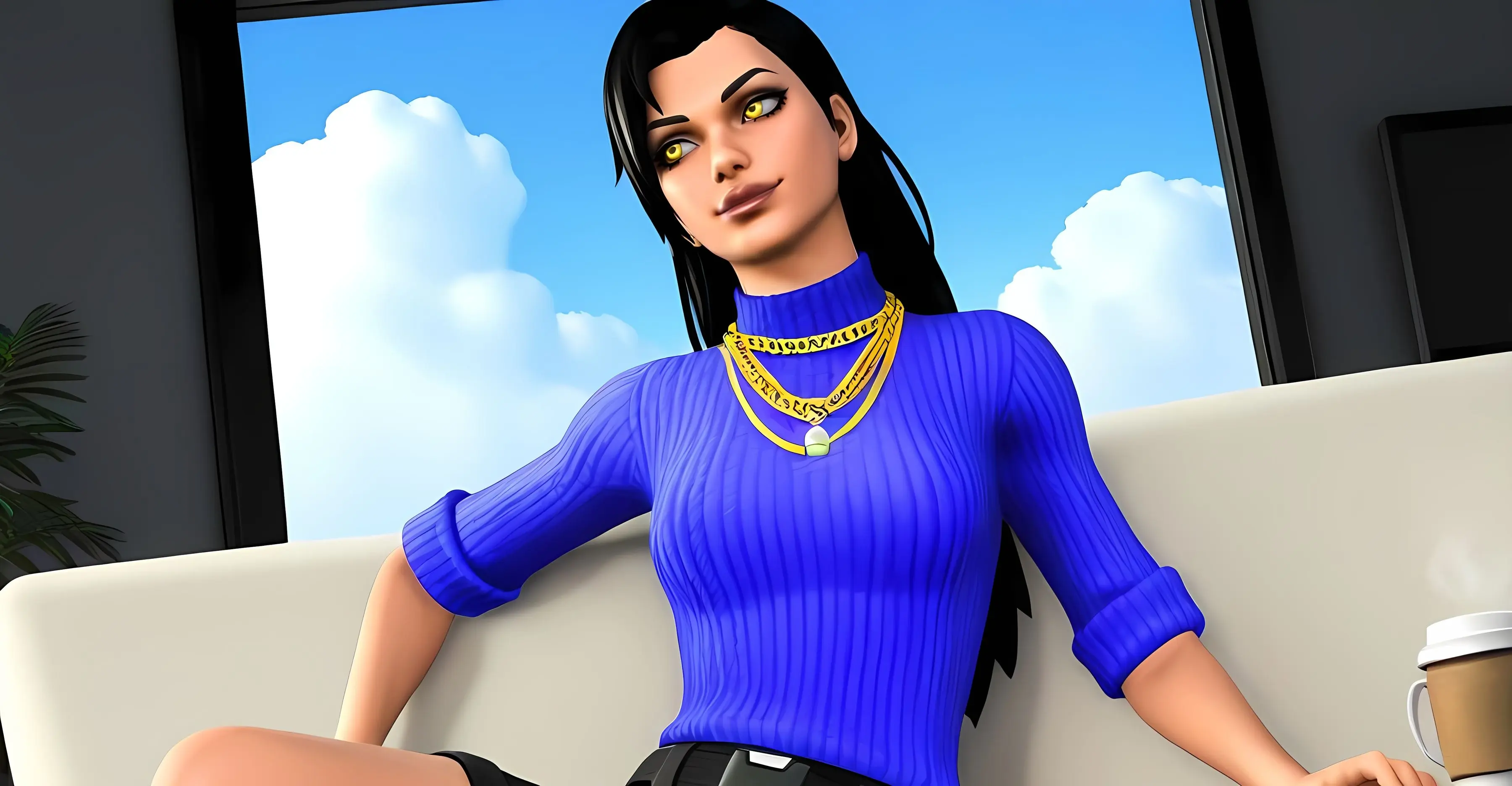 Valentina's AI chat banner